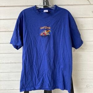 Surf Shack Graphic Tee - Royal Blue